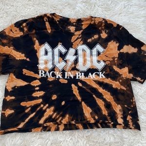 Cropped ACDC Tee